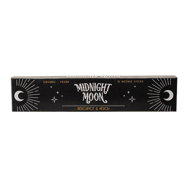 Midnight Moon Bergamot & Neroli Incense Sticks (15 Sticks) - Magick Magick.com