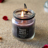 Mini Spell Glass Jar Candle - Protection (Black Opium) - Magick Magick.com