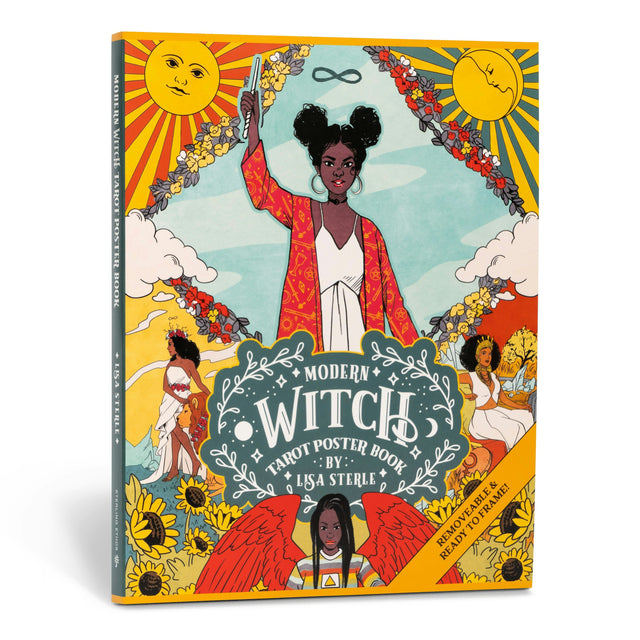 Modern Witch Tarot Poster Book by Lisa Sterle - Magick Magick.com