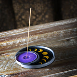 Moon Phase Stick Incense Holder - Magick Magick.com