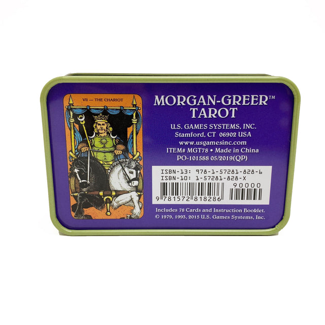 Morgan-Greer Tarot Deck in a Tin by Bill F. Greer, Lloyd Morgan - Magick Magick.com