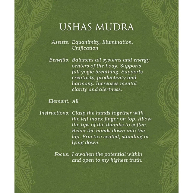 Mudras For Awakening The Five Elements by Alison DeNicola, Sabina Espinet - Magick Magick.com