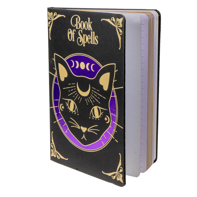 Mystic Cat Book of Spells Journal - Magick Magick.com