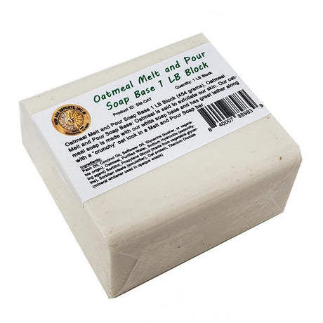Oatmeal Melt and Pour Block Soap Base - Magick Magick.com
