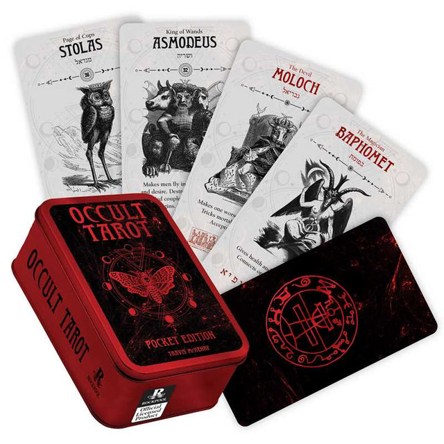 Occult Tarot in a Tin (Pocket Edition) by Travis McHenry - Magick Magick.com