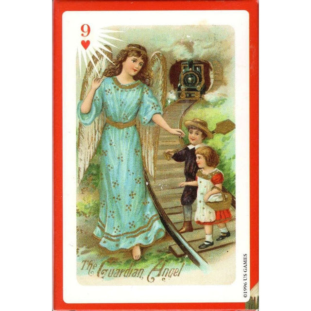 Old Time Christmas Angels Playing Card Deck by U.S. Game Systems, Inc. - Magick Magick.com