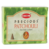 Patchouli HEM Cone Incense (10 Cones) - Magick Magick.com