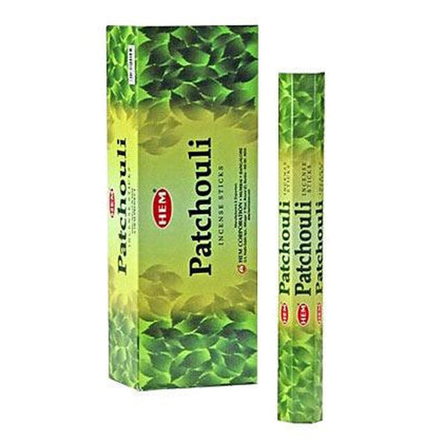 Patchouli HEM Incense Stick 20 Pack - Magick Magick.com