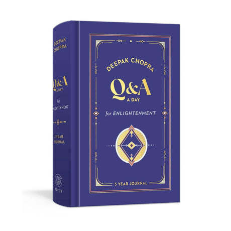 Q&A A Day for Enlightenment: A Journal (Hardcover) by Deepak Chopra, MD - Magick Magick.com