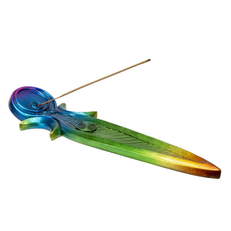 Rainbow Goddess Stick Incense Burner - Magick Magick.com