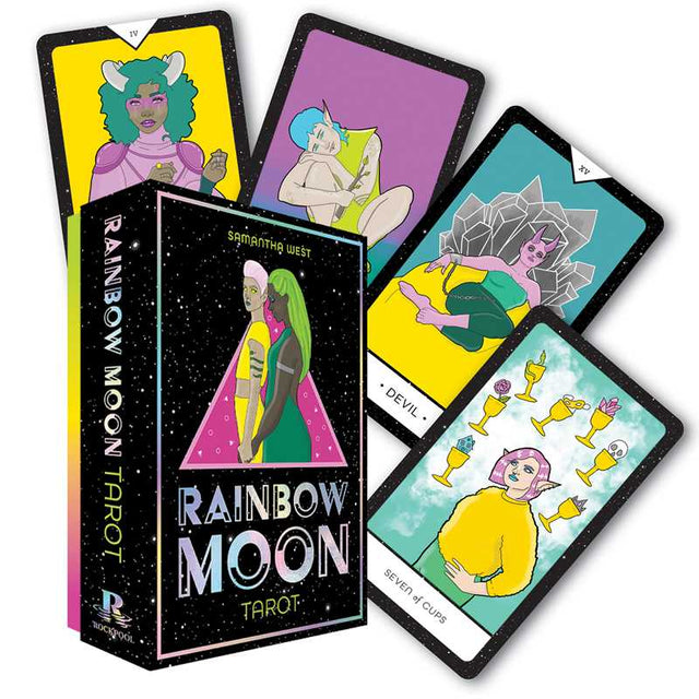 Rainbow Moon Tarot by Sam West - Magick Magick.com