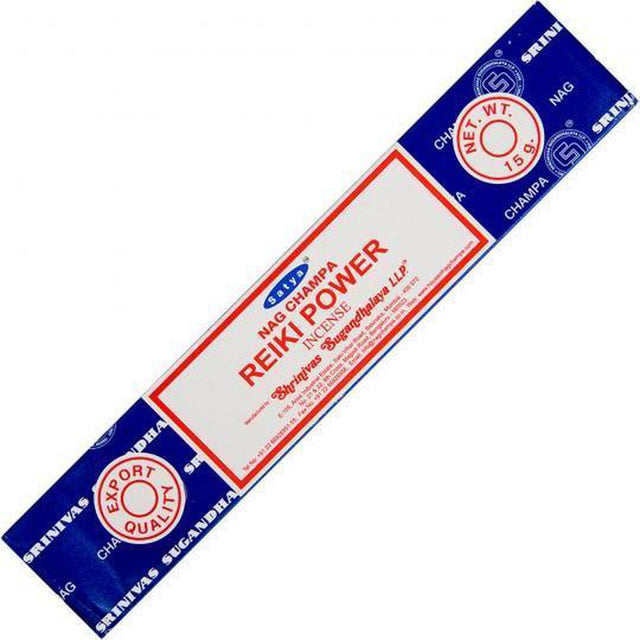 Reiki Power Satya Incense Sticks 15 gram - Magick Magick.com