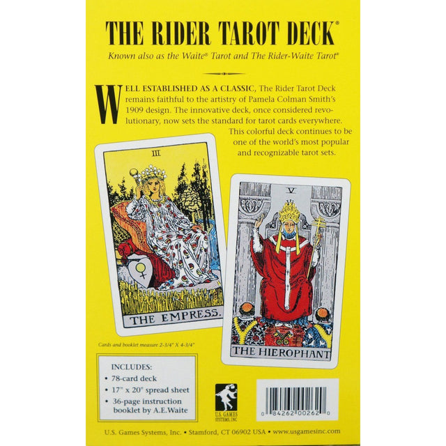 Rider-Waite Tarot Deck (Premier Edition) by Pamela Colman Smith - Magick Magick.com