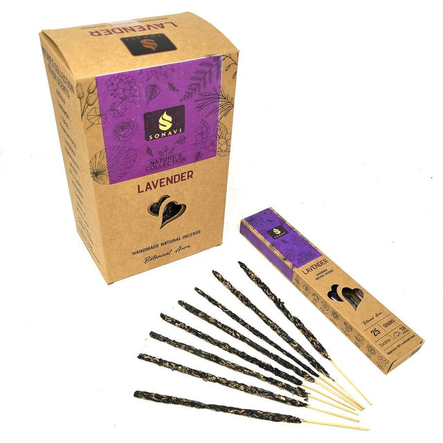 SONAVI Nature Edition Incense Sticks - Lavender (25 Grams) - Magick Magick.com