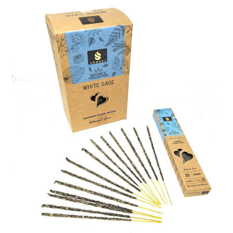 SONAVI Nature Edition Incense Sticks - White Sage (25 Grams) - Magick Magick.com