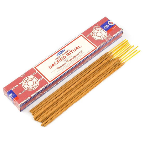 Sacred Ritual Satya Incense Sticks 15 gram - Magick Magick.com