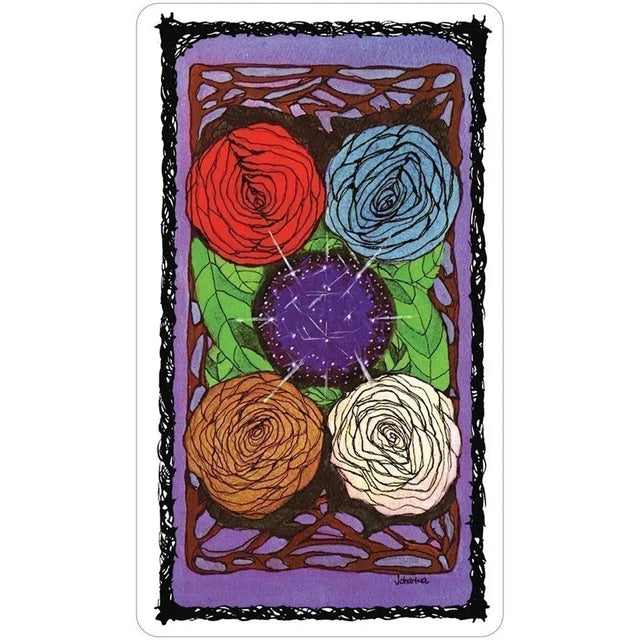 Sacred Rose Tarot Deck by Johanna Gargiulo-Sherman - Magick Magick.com