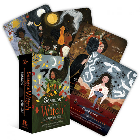 Seasons of the Witch: Mabon Oracle by Lorriane Anderson, Juliet Diaz (Signed Copy) - Magick Magick.com