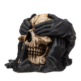 See, Hear, Speak No Evil Skull Statue - Magick Magick.com