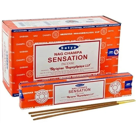 Sensation Satya Incense Sticks 15 gram - Magick Magick.com