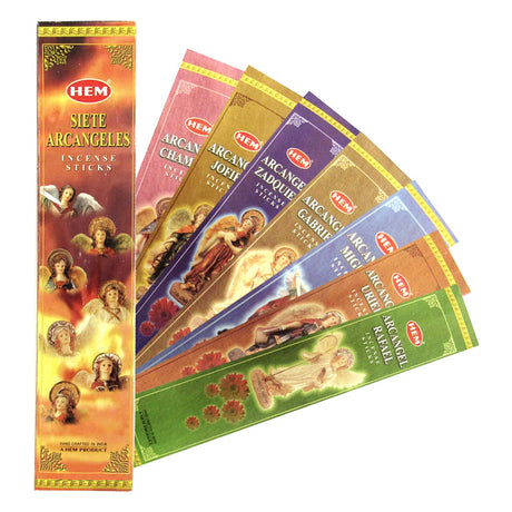 Seven Archangels HEM Incense Stick 35 Pack - Magick Magick.com