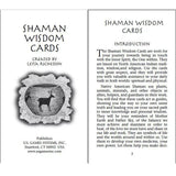 Shaman Wisdom Cards by Leita Richesson - Magick Magick.com