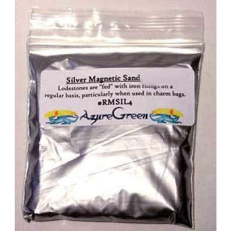 Silver Magnetic Sand (Lodestone Food) - Magick Magick.com