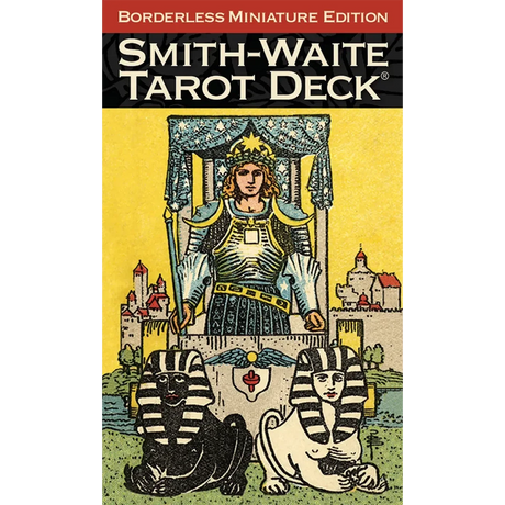 Smith-Waite Tarot Borderless Mini by Pamela Colman Smith - Magick Magick.com