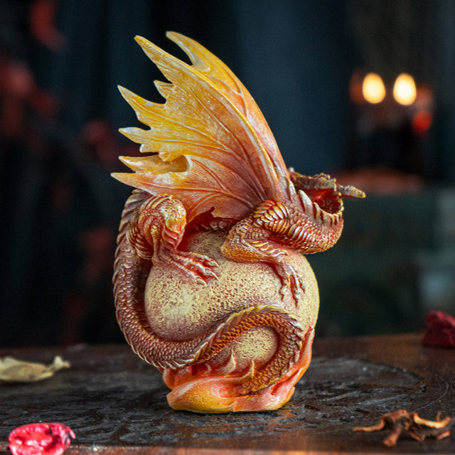Solar Dragon Statue - Magick Magick.com