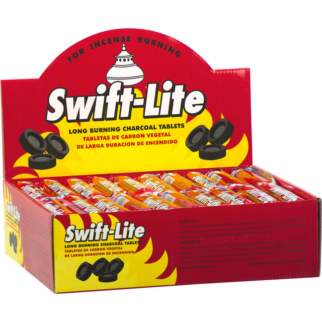 Swift Lite 33 mm Charcoal (60 Rolls/10 Tablets Each Roll) - Magick Magick.com