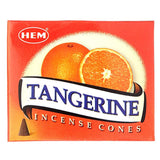 Tangerine HEM Cone Incense (10 Cones) - Magick Magick.com