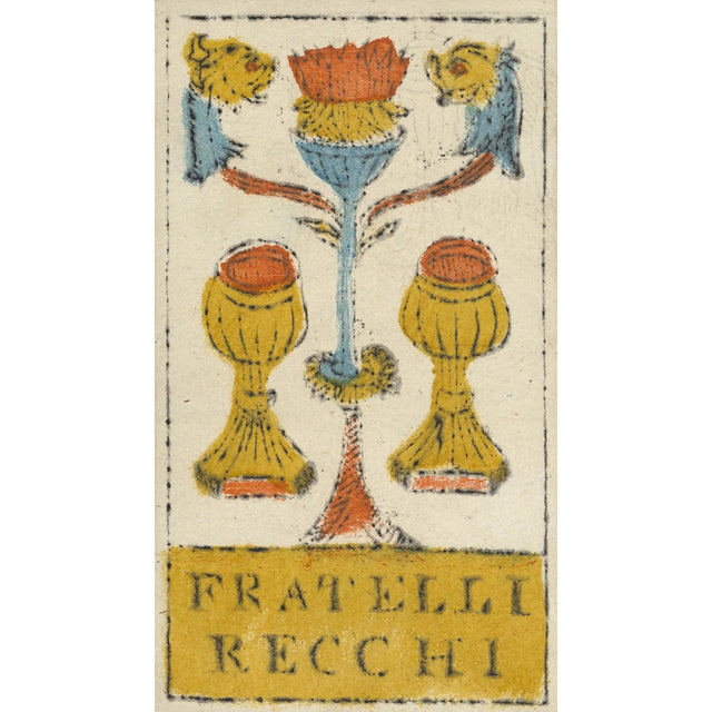 Tarocchi Marsigliesi Fratelli Recchi - Oneglia, Torino 1830 by Lo Scarabeo - Magick Magick.com