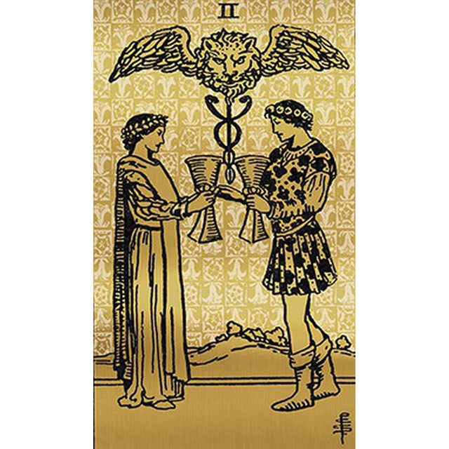 Tarot Black & Gold Edition by Arthur Edward Waite, Pamela Colman Smith - Magick Magick.com