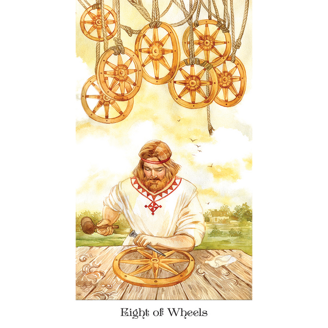 Tarot of The Golden Wheel by Mila Losenko - Magick Magick.com