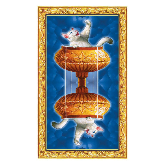 Tarot of the White Cats Mini by Pietro Alligo, Severino Baraldi, Lo Scarabeo - Magick Magick.com