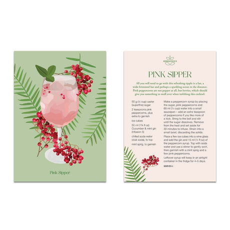 The Botanical Cocktail Deck of Cards by Elouise Anders, Annabelle Lambie - Magick Magick.com