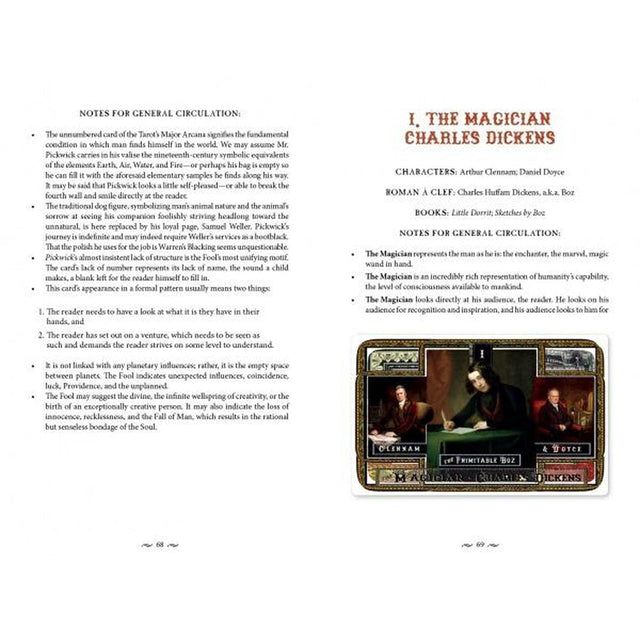 The Charles Dickens Tarot by Chris Leech - Magick Magick.com