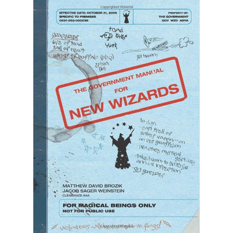 The Government Manual for New Wizards by Matthew David Brozik, Jacob Sager Weinstein - Magick Magick.com