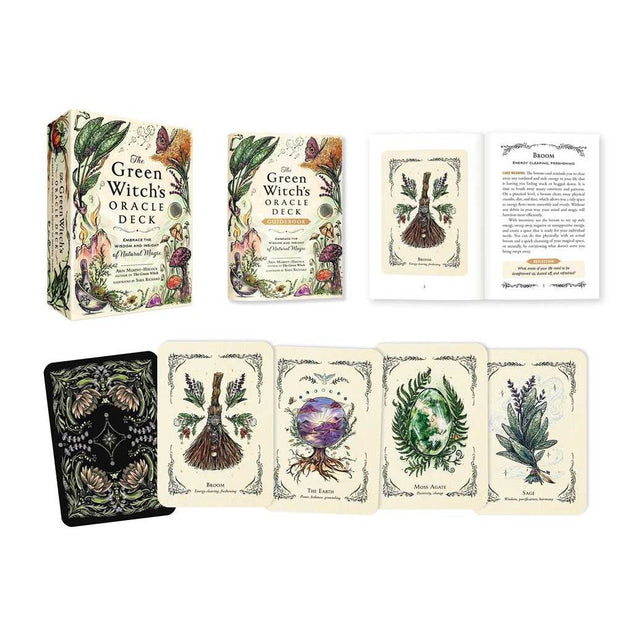 The Green Witch's Oracle Deck by Arin Murphy-Hiscock, Sara Richard - Magick Magick.com