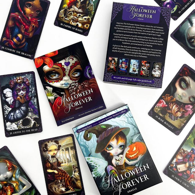 The Halloween Forever Oracle by Jasmine Becket-Griffith, Tess Whitehurst - Magick Magick.com