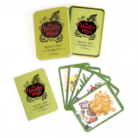 The Healthy Witch Oracle Cards in a Tin by TJ Perkins - Magick Magick.com