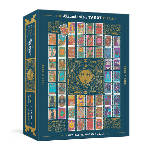 The Illuminated Tarot Puzzle: A Meditative 1000-Piece Jigsaw Puzzle - Magick Magick.com