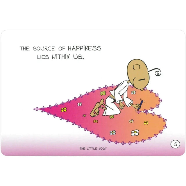 The Little Yogi Happy Notes: 40 Impulse Cards by Barbara Liera Schauer - Magick Magick.com