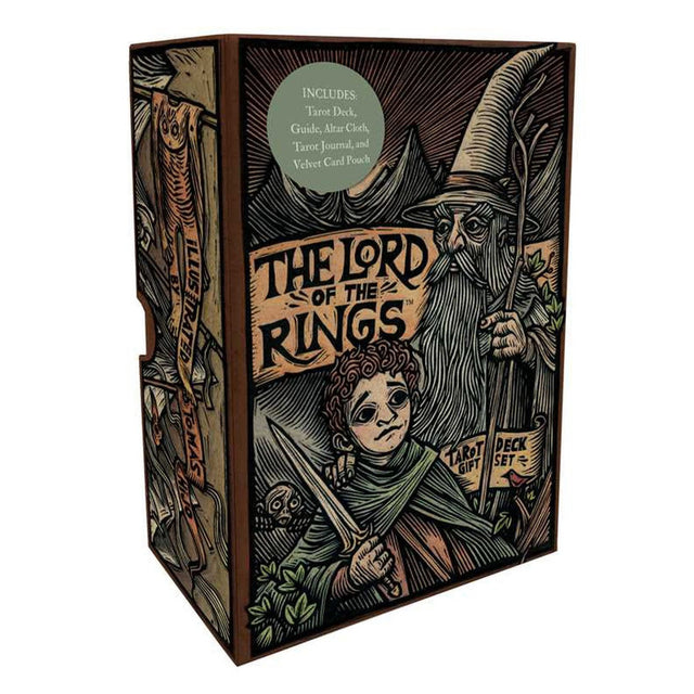 The Lord of the Rings™ Tarot Deck and Guide Gift Set (Officially Licensed) - Magick Magick.com