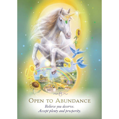 The Magic of Unicorns Oracle Cards by Diana Cooper, Marjolein Kruijt - Magick Magick.com