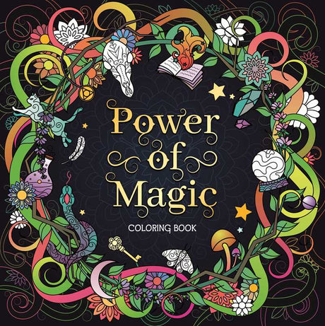 The Power of Magic Coloring Book by IglooBooks, Veronika Bychkova - Magick Magick.com