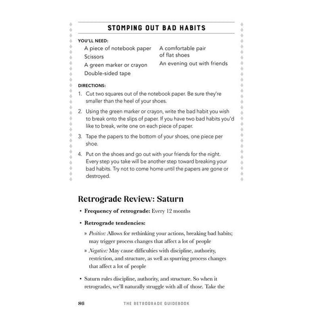 The Retrograde Guidebook by Jennifer Billock - Magick Magick.com