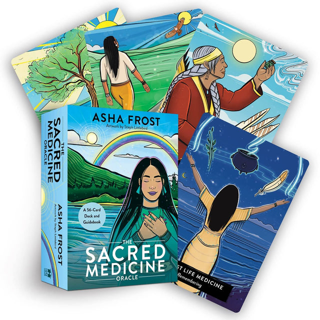 The Sacred Medicine Oracle by Asha Frost, Steph Littlebird - Magick Magick.com