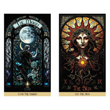 The Stained Glass Tarot by James Edward - Magick Magick.com