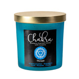 Throat Chakra Blueberry Lapis Crystal Candle - Magick Magick.com